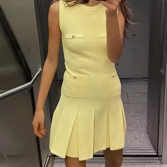 Zara light knit dress bloggers fav - Picture 7 of 9